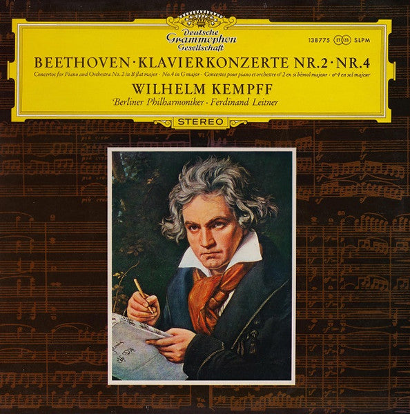 Beethoven* – Wilhelm Kempff · Berliner Philharmoniker · Ferdinand Leitner – Klavierkonzerte Nr. 2 - Nr. 4