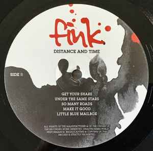 Fink ‎– Distance And Time
