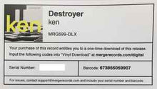 Load image into Gallery viewer, Destroyer (4) ‎– ken