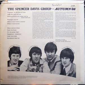 The Spencer Davis Group - Autumn '66 (LP, Album, Mono)