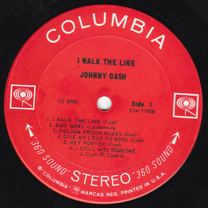 JOHNNY CASH - I WALK THE LINE ( 12" RECORD )