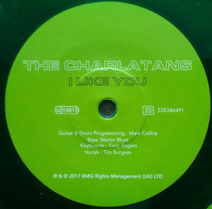 THE CHARLATANS - OVER AGAIN ( 7" RECORD )