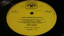 Load image into Gallery viewer, The Kinks - Well Respected Kinks (LP, Comp, Mono, Fli)