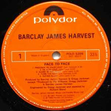 Load image into Gallery viewer, Barclay James Harvest - Face To Face (LP, Album)