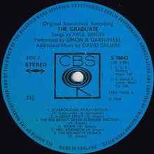 Load image into Gallery viewer, Simon &amp; Garfunkel, Dave Grusin ‎– The Graduate (Original Soundtrack)