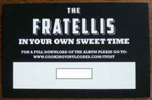 Load image into Gallery viewer, The Fratellis ‎– In Your Own Sweet Time