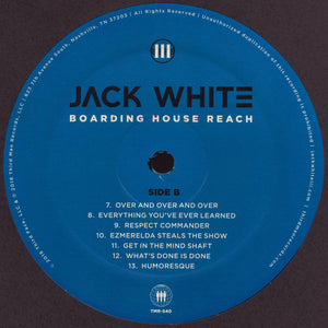 JACK WHITE - BOARDING HOUSE REACH ( 12" RECORD )