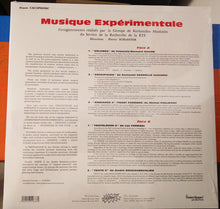 Load image into Gallery viewer, VARIOUS ARTISTS - MUSIQUE EXPERIMENTALE ( 12&quot; RECORD )