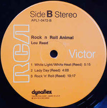 Load image into Gallery viewer, Lou Reed ‎– Rock N Roll Animal