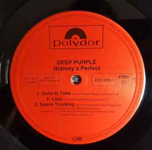 Deep Purple - Nobody's Perfect (2xLP, Album)