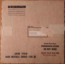 Load image into Gallery viewer, Various - Audio Obstacle Course - Era III (The Shure Trackability Test Record) (LP)