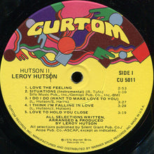 Load image into Gallery viewer, LEROY HUTSON - HUTSON II ( 12&quot; RECORD )
