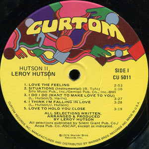 LEROY HUTSON - HUTSON II ( 12" RECORD )