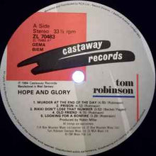 Load image into Gallery viewer, Tom Robinson – Hope And Glory