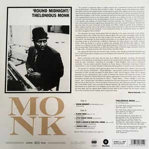 THELONIOUS MONK - ROUND MIDNIGHT ( 12" RECORD )