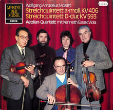 Load image into Gallery viewer, Mozart*, The Aeolian String Quartet* With Kenneth Essex (2) – String Quintet In D Major / String Quintet In C Minor