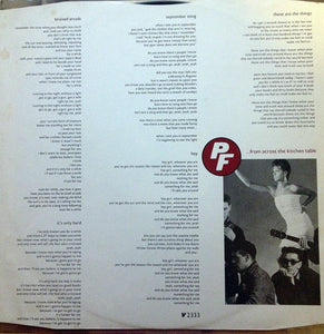 The Pale Fountains ‎– ... From Across The Kitchen Table