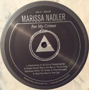 MARISSA NADLER - FOR MY CRIMES ( 12" RECORD )