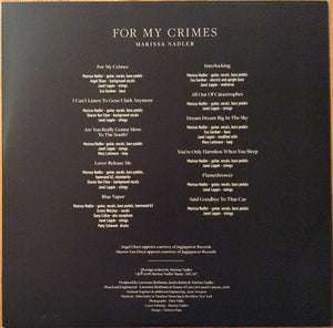 MARISSA NADLER - FOR MY CRIMES ( 12" RECORD )