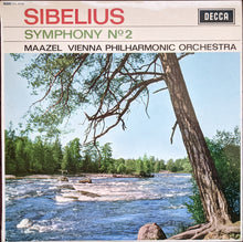 Load image into Gallery viewer, Sibelius*, Maazel*, Vienna Philharmonic Orchestra* - Symphony No. 2 (LP, RP, ED3)