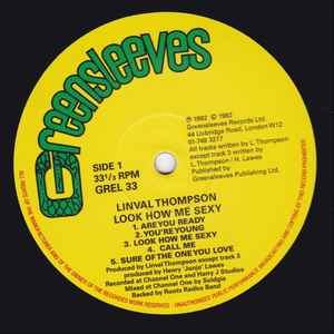 Linval Thompson - Look How Me Sexy (LP, Album, RE)