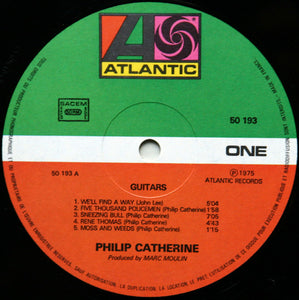 Philip Catherine – Guitars