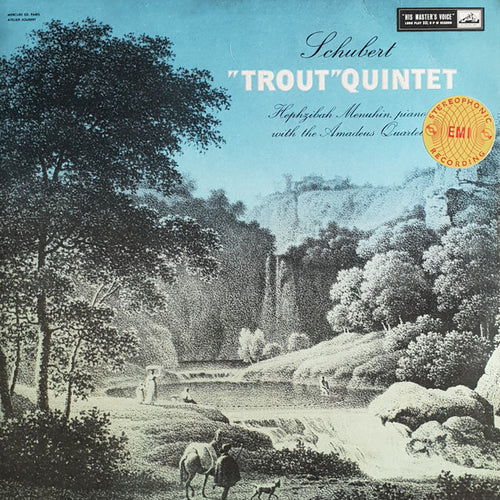 Schubert*, Hephzibah Menuhin And Amadeus-Quartett - 'Trout' Quintet (LP, Album)