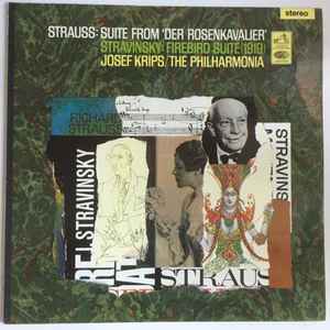 Strauss*, Stravinsky*, Josef Krips, The Philharmonia* - Der Rosenkavalier - Suite / The Firebird - Suite (LP)