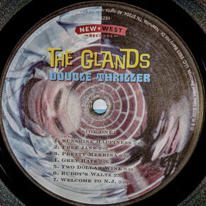 THE GLANDS - DOUBLE THRILLER ( 12" RECORD )