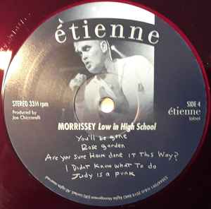 Morrissey ‎– Low In High School - Édition Extrême De Luxe !