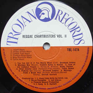 Various ‎– Reggae Chartbusters Vol Two