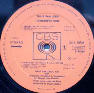 Thijs Van Leer – Introspection