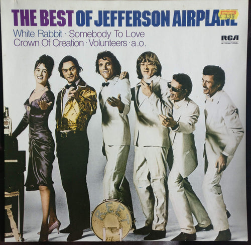 Jefferson Airplane - The Best Of Jefferson Airplane (LP, Comp, RE)