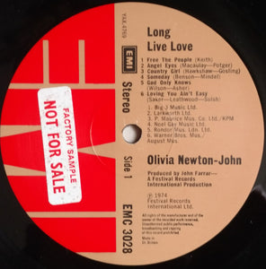 Olivia Newton-John – Long Live Love