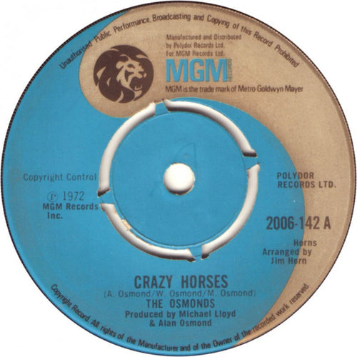 The Osmonds – Crazy Horses
