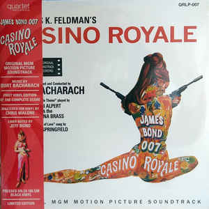 Burt Bacharach - Casino Royale (Original MGM Motion Picture Soundtrack) (LP ALBUM)