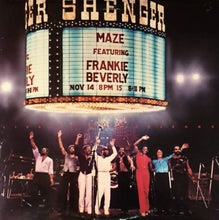 Load image into Gallery viewer, Maze Featuring Frankie Beverly ‎– Live In New Orleans