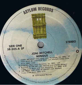 Joni Mitchell ‎– Mingus