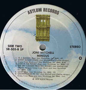 Joni Mitchell ‎– Mingus