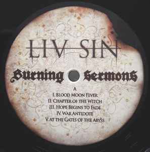 Liv Sin - Burning Sermons (LP, Album, Ltd)