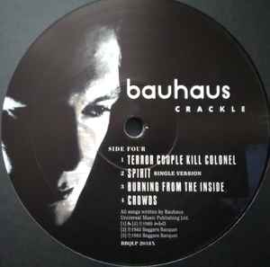 Bauhaus - Best Of Bauhaus << Crackle >> (2xLP, Comp, RM, Rub)