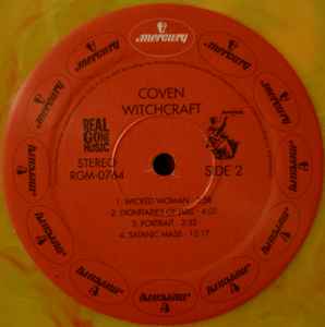 Coven (3) - Witchcraft Destroys Minds & Reaps Souls (LP, Album, Ltd, RE, Yel)