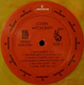 Coven (3) - Witchcraft Destroys Minds & Reaps Souls (LP, Album, Ltd, RE, Yel)
