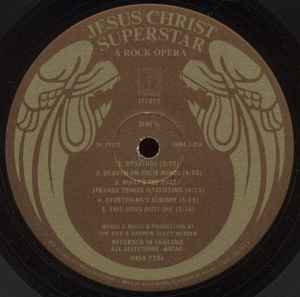 Andrew Lloyd Webber And Tim Rice - Jesus Christ Superstar - A Rock Opera (2xLP, Album, Gat)