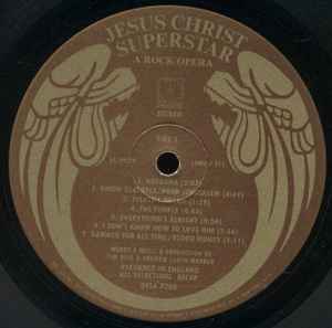 Andrew Lloyd Webber And Tim Rice - Jesus Christ Superstar - A Rock Opera (2xLP, Album, Gat)