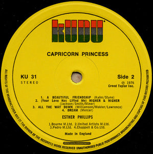 Esther Phillips ‎– Capricorn Princess