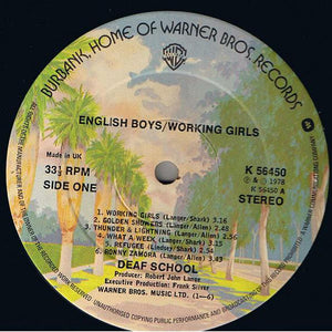 Deaf School ‎– English Boys/Working Girls