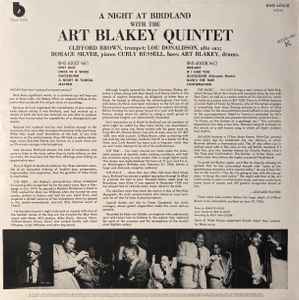 Art Blakey Quintet – A Night At Birdland, Volume 2