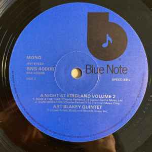 Art Blakey Quintet – A Night At Birdland, Volume 2