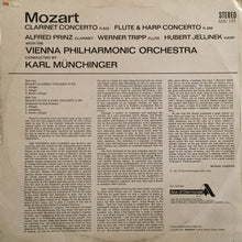 Load image into Gallery viewer, Vienna Philharmonic Orchestra* – Mozart&#39;s Clarinet Concerto / Flute And Harp Concerto